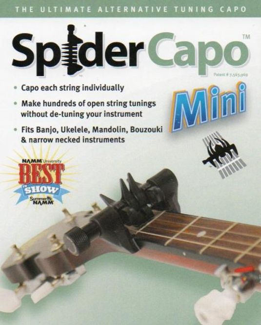 Hovedbilde Spider Capo mini for mandolin - ukulele og banjo