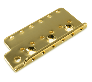 Hovedbilde Kluson Left Hand Replacement Vintage Tremolo Bridge Plate - gold