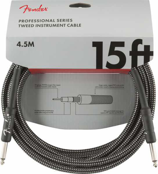 Fender&reg; Professional - 4,5m - Gr&aring; Tweed